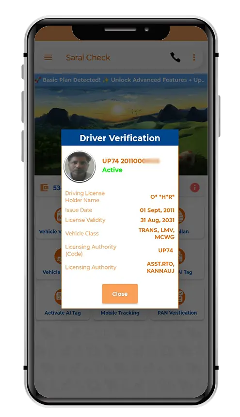 Step 5: View Driver Details